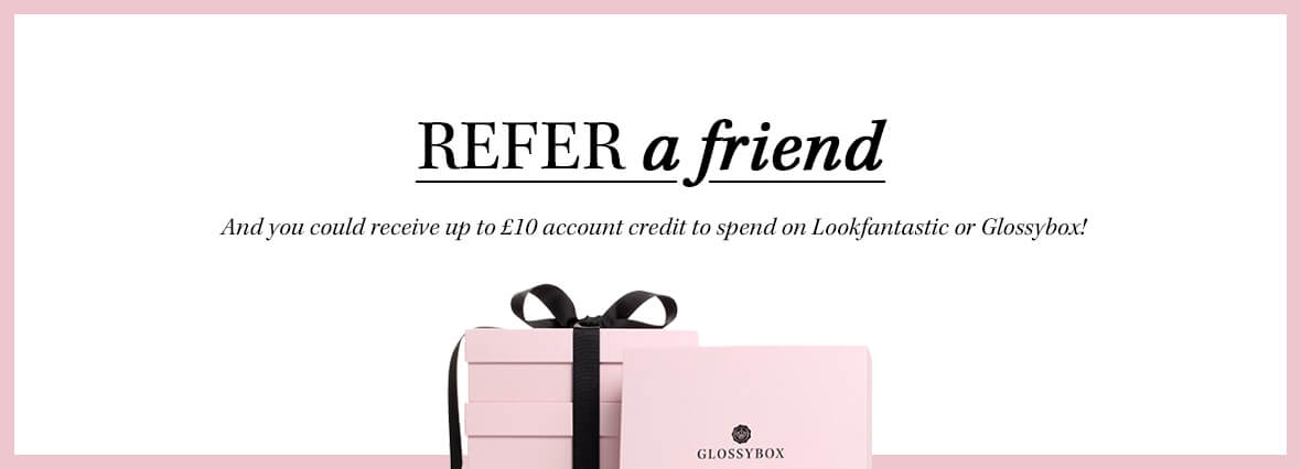 refer a friend glossybox